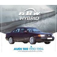 RBW Audi 100 Sedan Ön 1990-1994 Hibrit Silecek Takımı