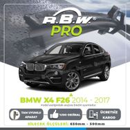RBW Bmw X4 F26 Muz 2014-2017 Pro Silecek Takımı