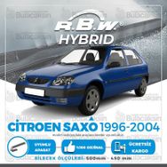 RBW Citroen Saxo Ön 1996-2004 Hibrit Silecek Takımı