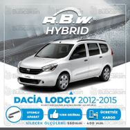 RBW Dacia Lodgy 2012-2015 Ön Hybrid Silecek Takımı