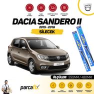 RBW Dacia Sandero 2 2015-2018 Ön Muz Silecek Takımı