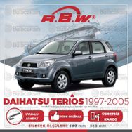 RBW Daihatsu Terios Muz 1998-2005 Silecek Takımı