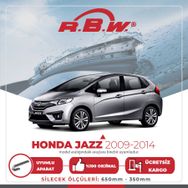 RBW Honda Jazz 2009-2014 Ön Muz Silecek Takımı
