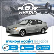 RBW Hyundai Accent 1994-2005 Ön Hybrid Silecek Takımı