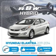 RBW Hyundai Elantra 2011-2014 Ön Hybrid Silecek Takımı