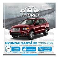 RBW Hyundai Santa Fe Ön 2006-2012 Hibrit Silecek Takımı