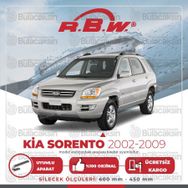 RBW Kia Sorento 2002-2009 Ön Muz Silecek Takımı