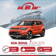 RBW Kia Soul 2009-2015 Muz Silecek Takımı