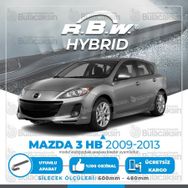 RBW Mazda 3 HB 2009-2013 Ön Hybrid Silecek Takımı