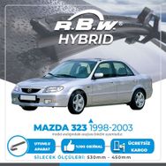 RBW Mazda 323 1998-2003 Ön Hybrid Silecek Takımı