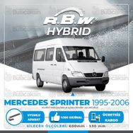 RBW Mercedes Sprinter Ön 1995-2006 Hibrit Silecek Takımı