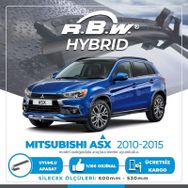 RBW Mitsubishi ASX 2010-2015 Ön Hybrid Silecek Takımı