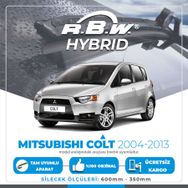 RBW Mitsubishi Colt 2004-2008 Ön Hybrid Silecek Takımı