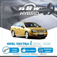 RBW Opel Vectra C 2004-2008 Ön Hybrid Silecek Takımı