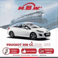 RBW Peugeot 308 CC 2009-2013 Muz Silecek Takımı