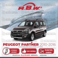 RBW Peugeot Partner 2010-2020 Muz Silecek Takımı