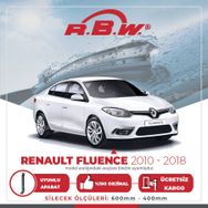 RBW Renault Fluence 2010-2018 Ön Muz Silecek Takımı
