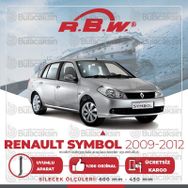 RBW Renault Symbol 2009-2012 Ön Muz Silecek Takımı