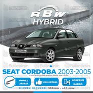 RBW Seat Cordoba 2003-2005 Ön Hybrid Silecek Takımı