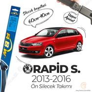 RBW Skoda Rapid Spaceback Muz Silecek Takımı