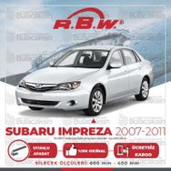 RBW Subaru Impreza 2007-2011 Muz Silecek Takımı