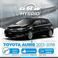 RBW Toyota Auris 2013-2018 Ön Hybrid Silecek Takımı