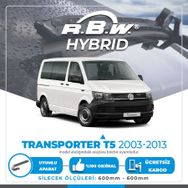 RBW Vw Transporter T5 2003-2013 Hybrid Silecek Takımı