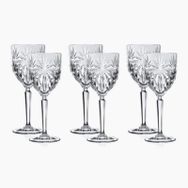 RCR Oasis 6'lı 290 ml Kadeh Seti