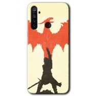 Realme 5I Dragon Hunter 1 Baskılı Uyumlu Silikon Kılıf