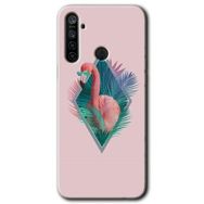 Realme 5I Flamingo Baskılı Uyumlu Silikon Kılıf