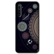 Realme 5I Gezegen Döngüsü Baskılı Uyumlu Silikon Kılıf