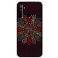 Realme 5I Mandala Flower Wal Baskılı Uyumlu Silikon Kılıf