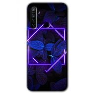 Realme 5I Mekanik Yaprak 5 Baskılı Uyumlu Silikon Kılıf