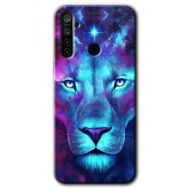 Realme 5I Neon Lion Baskılı Uyumlu Silikon Kılıf