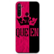 Realme 5I Queen Baskılı Uyumlu Silikon Kılıf