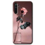 Realme 5I Retro Gül Baskılı Uyumlu Silikon Kılıf