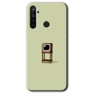 Realme 5I Retro TV Baskılı Uyumlu Silikon Kılıf