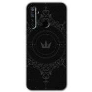 Realme 5I Siyah Mandala 1 Baskılı Uyumlu Silikon Kılıf