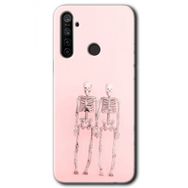 Realme 5I Yaşayan Çift Baskılı Uyumlu Silikon Kılıf