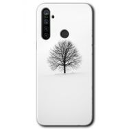 Realme 6I Alone Tree Baskılı Uyumlu Silikon Kılıf