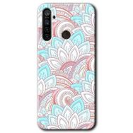 Realme 6I Çin Mandala 1 Baskılı Uyumlu Silikon Kılıf