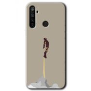 Realme 6I İronman Airport Baskılı Uyumlu Silikon Kılıf