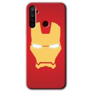 Realme 6I İronMan Baskılı Uyumlu Silikon Kılıf