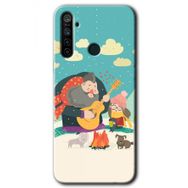 Realme 6I Kış Pikniği Baskılı Uyumlu Silikon Kılıf
