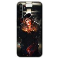 Realme 6I V for Fire Baskılı Uyumlu Silikon Kılıf