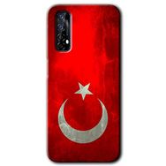 Realme 7 Albayrak Baskılı Uyumlu Silikon Kılıf