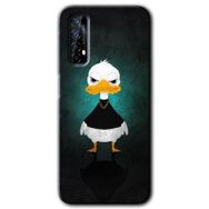 Realme 7 Angry Duck Baskılı Uyumlu Silikon Kılıf