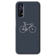 Realme 7 Bike Baskılı Uyumlu Silikon Kılıf