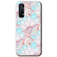 Realme 7 Çin Mandala 1 Baskılı Uyumlu Silikon Kılıf