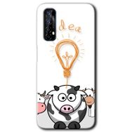 Realme 7 İdea Lamp Baskılı Uyumlu Silikon Kılıf